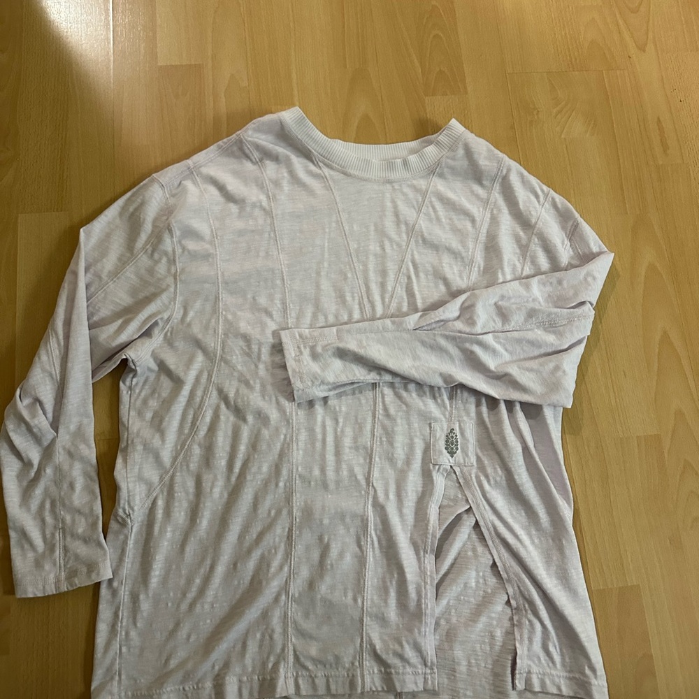 Light Cream Long Sleeve Top